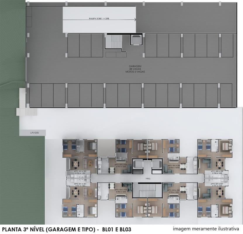 Apartamento, Canaã, 2 Quartos, 1 Vaga
