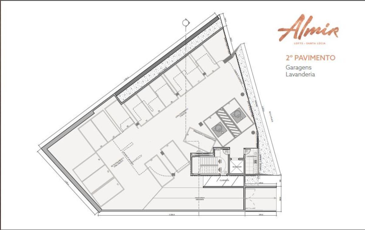 Apartamento, Santa Lúcia, 1 Quarto, 1 Vaga