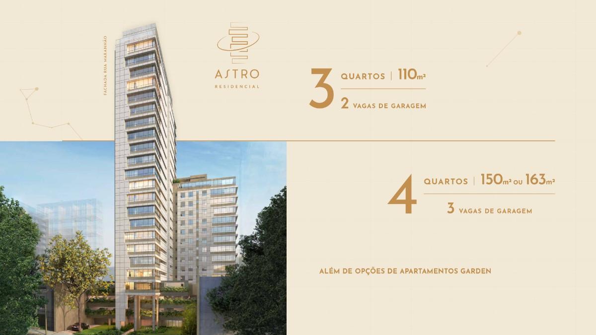 Apartamento, Funcionários, 4 Quartos, 3 Vagas, 2 Suítes