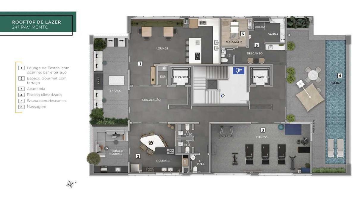 Apartamento, Savassi, 2 Quartos, 1 Vaga, 1 Suíte