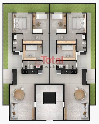 Apartamento, Veneza, 3 Quartos, 1 Vaga, 1 Suíte