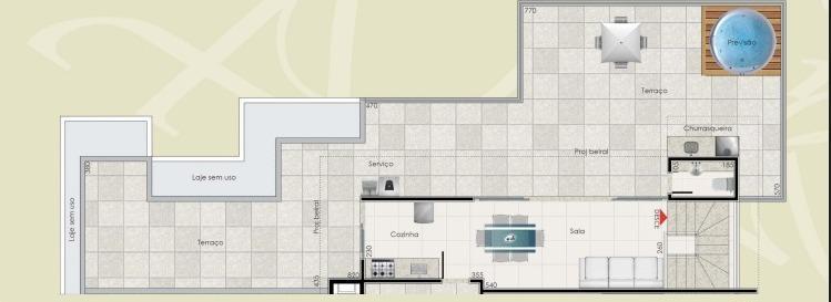 Cobertura, Dona Clara, 3 Quartos, 3 Vagas, 1 Suíte