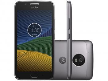 Smartphone Motorola Moto G5 32gb Platinum - Dual Chip 4g Câm. 13mp + Selfie 5mp Tela 5"