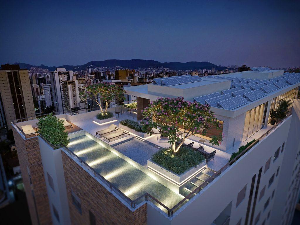 Apartamento, Santo Agostinho, 1 Quarto, 1 Vaga, 1 Suíte