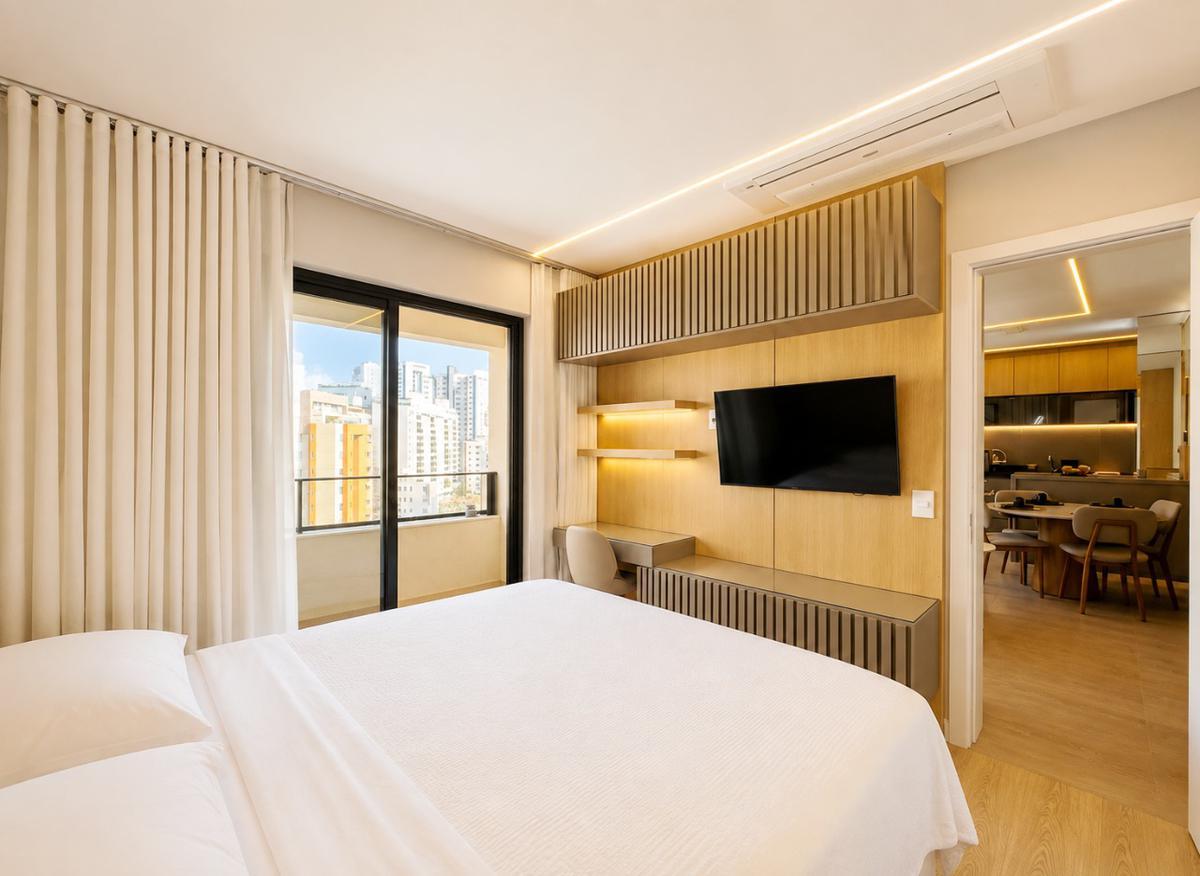 Apartamento, Santo Agostinho, 1 Quarto, 1 Vaga, 1 Suíte