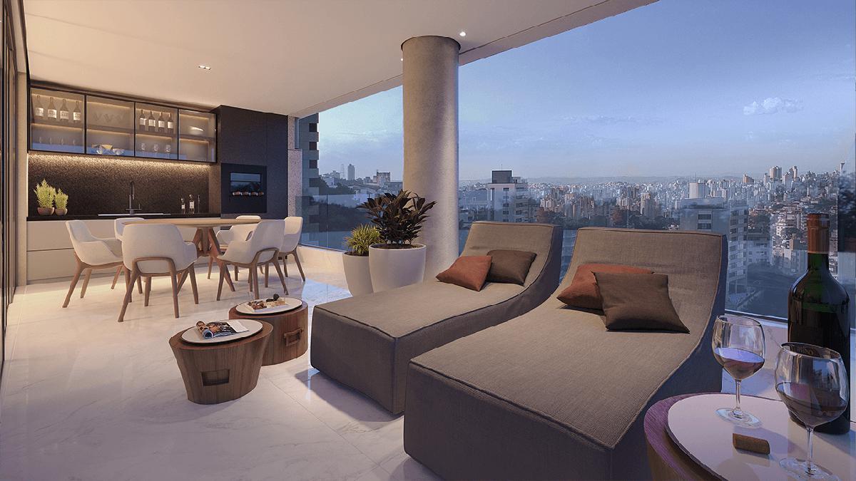 Apartamento, Santa Lúcia, 4 Quartos, 6 Vagas, 4 Suítes