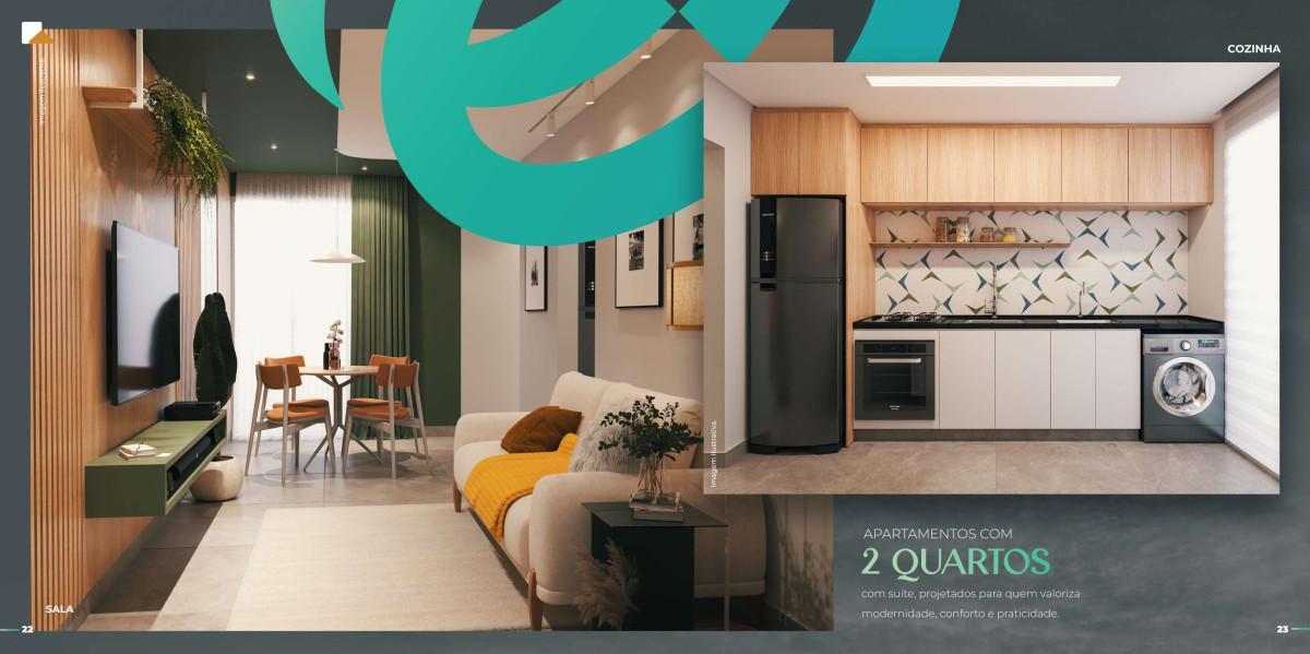 Apartamento, Ipiranga, 1 Quarto, 1 Vaga