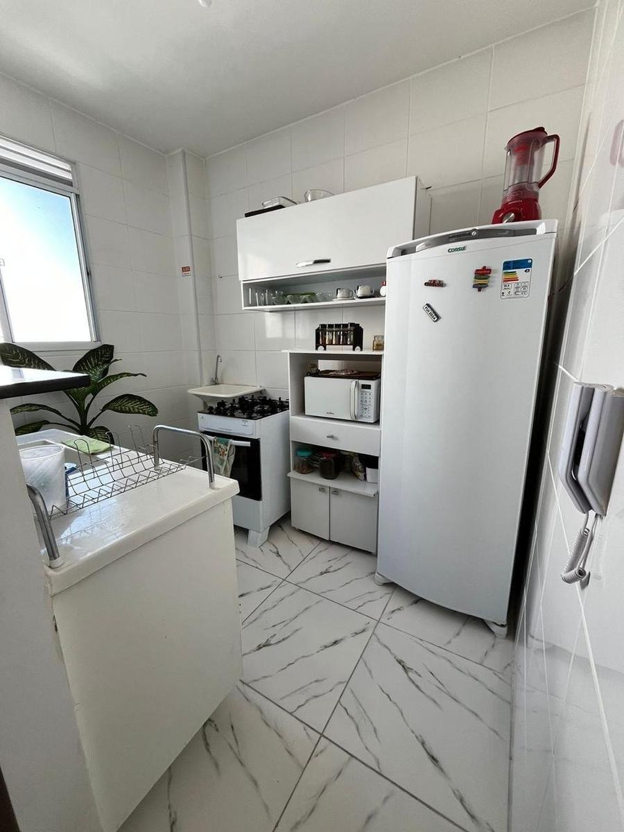 Apartamento, Urca (justinópolis), 2 Quartos, 1 Vaga