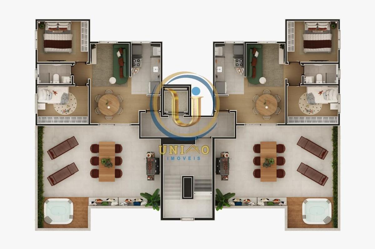 Apartamento, Boa Esperança, 2 Quartos, 1 Vaga