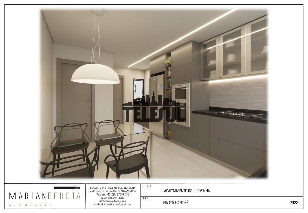 Apartamento, Jardim Andere, 3 Quartos, 2 Vagas, 1 Suíte