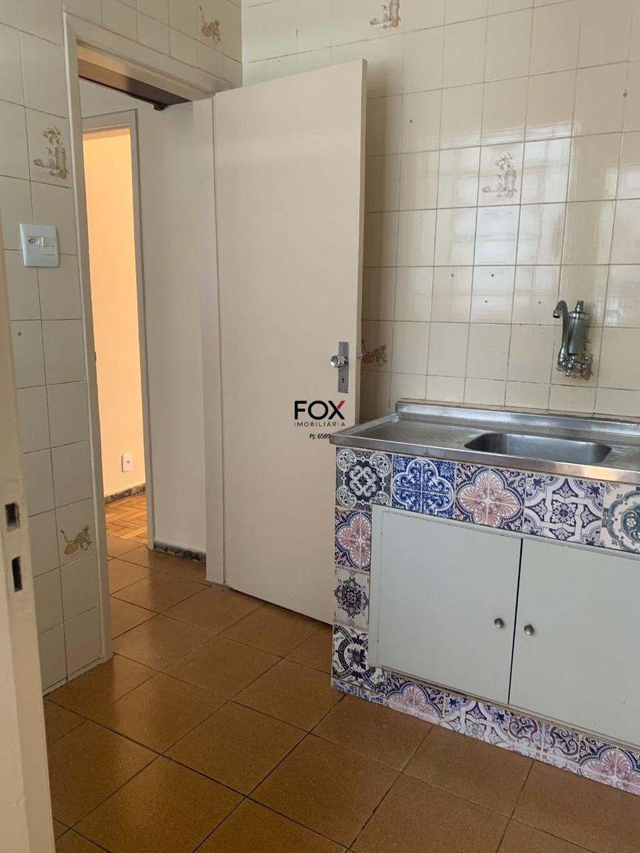 Apartamento, Funcionários, 3 Quartos, 0 Vaga