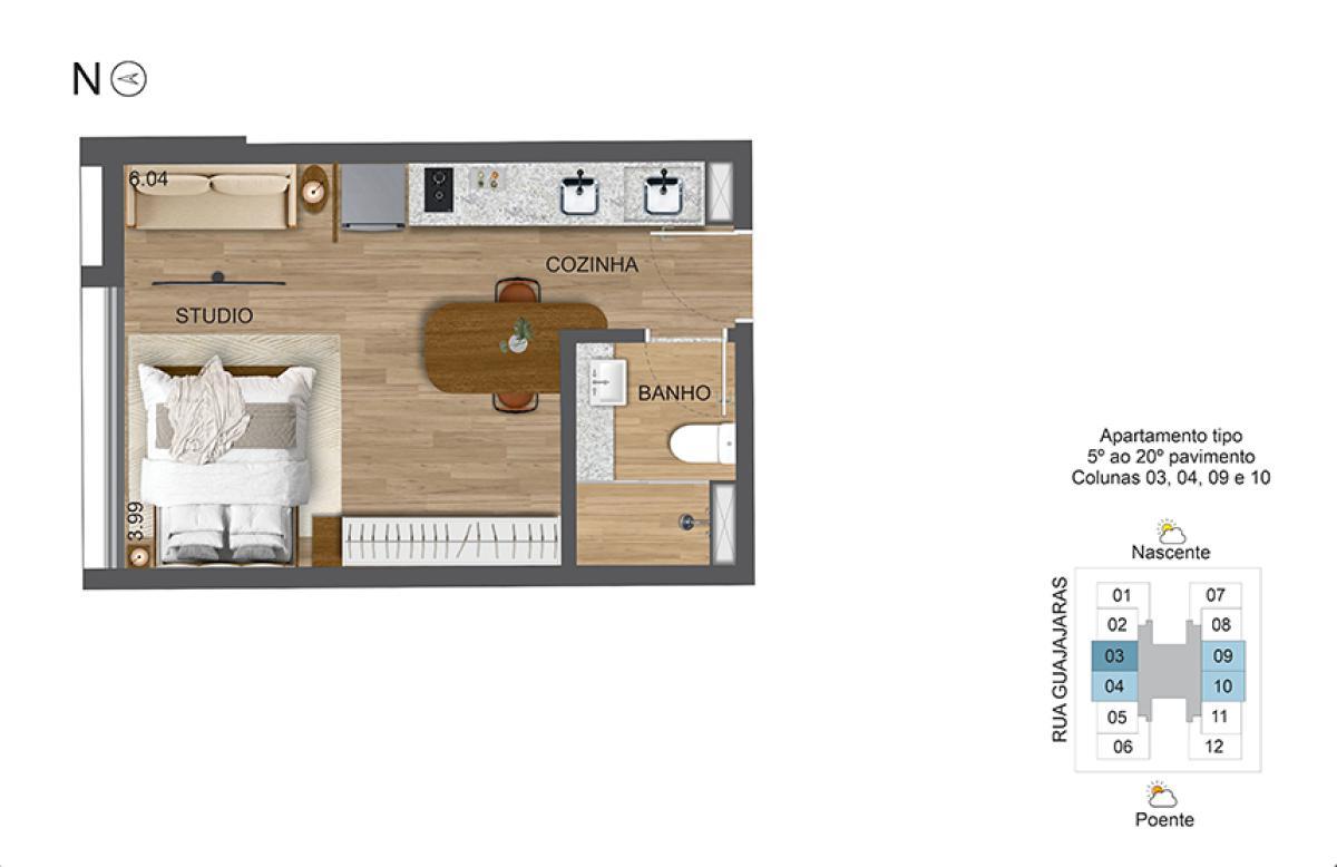 Apart Hotel, Lourdes, 1 Quarto, 0 Vaga