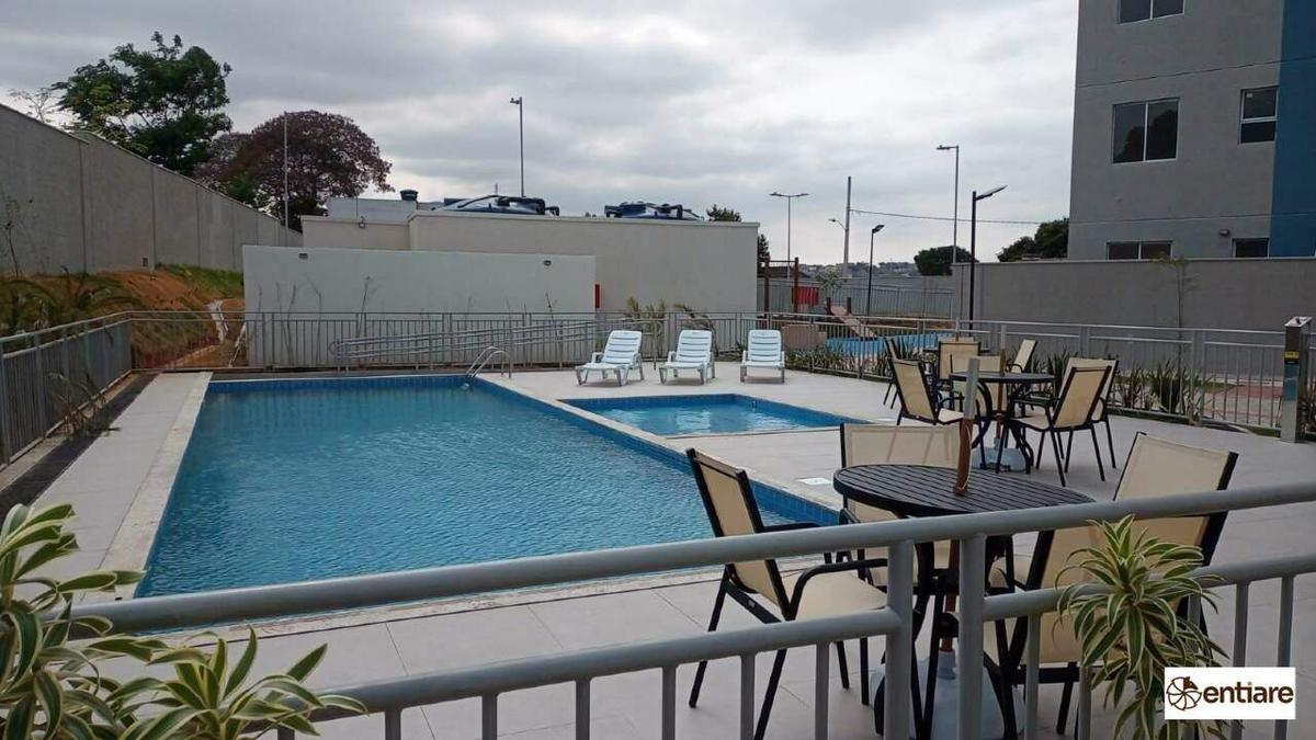 Apartamento, Jardim dos Comerciários, 2 Quartos, 1 Vaga