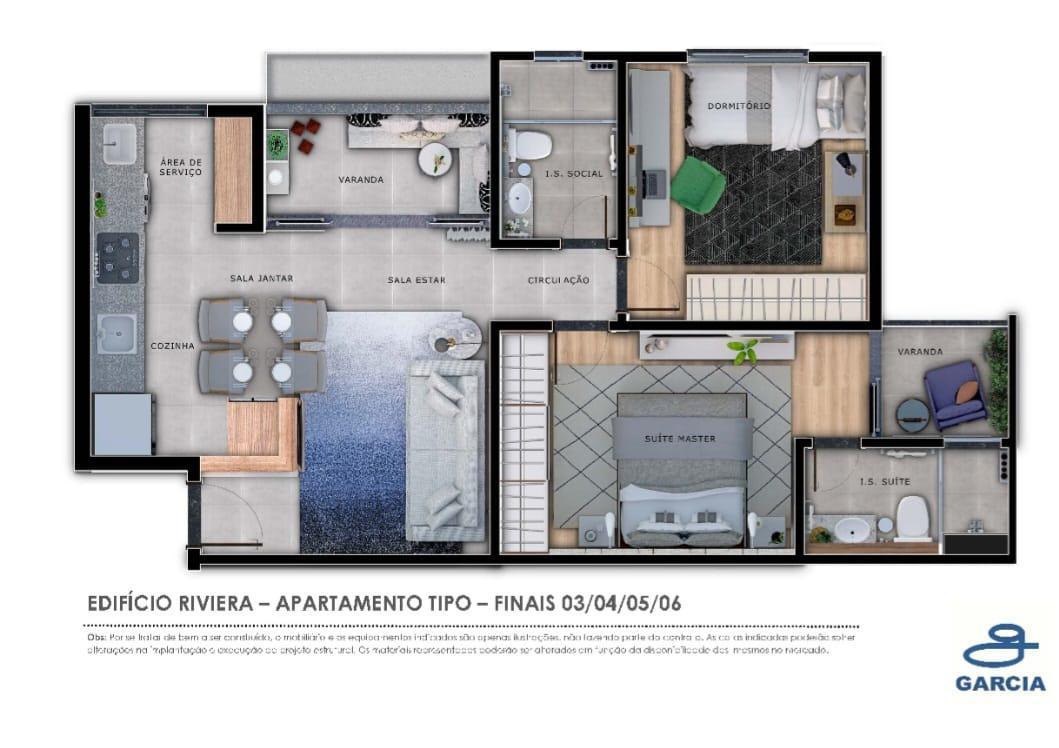 Apartamento, Santa Efigênia, 2 Quartos, 2 Vagas, 2 Suítes