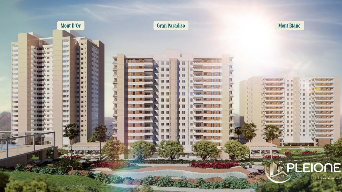 Apartamento, Piemonte, 4 Quartos, 3 Vagas, 2 Suítes