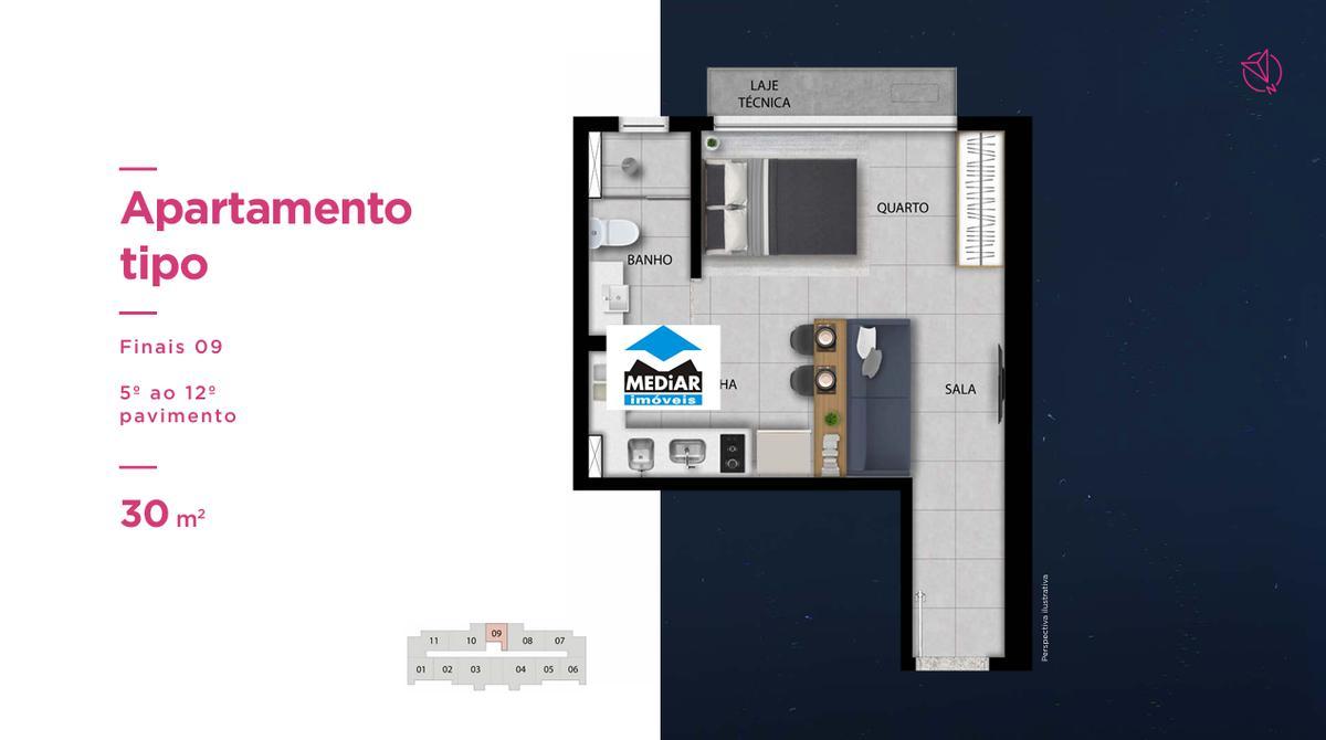Apartamento, Lourdes, 0 Quarto, 0 Vaga