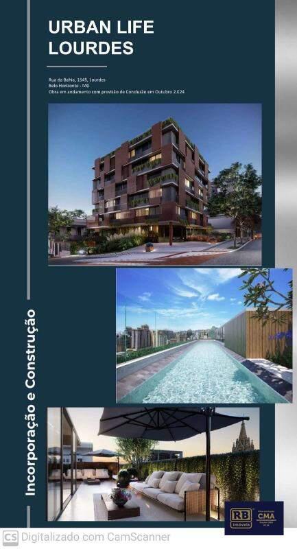 Apartamento, Lourdes, 2 Quartos, 2 Vagas, 2 Suítes