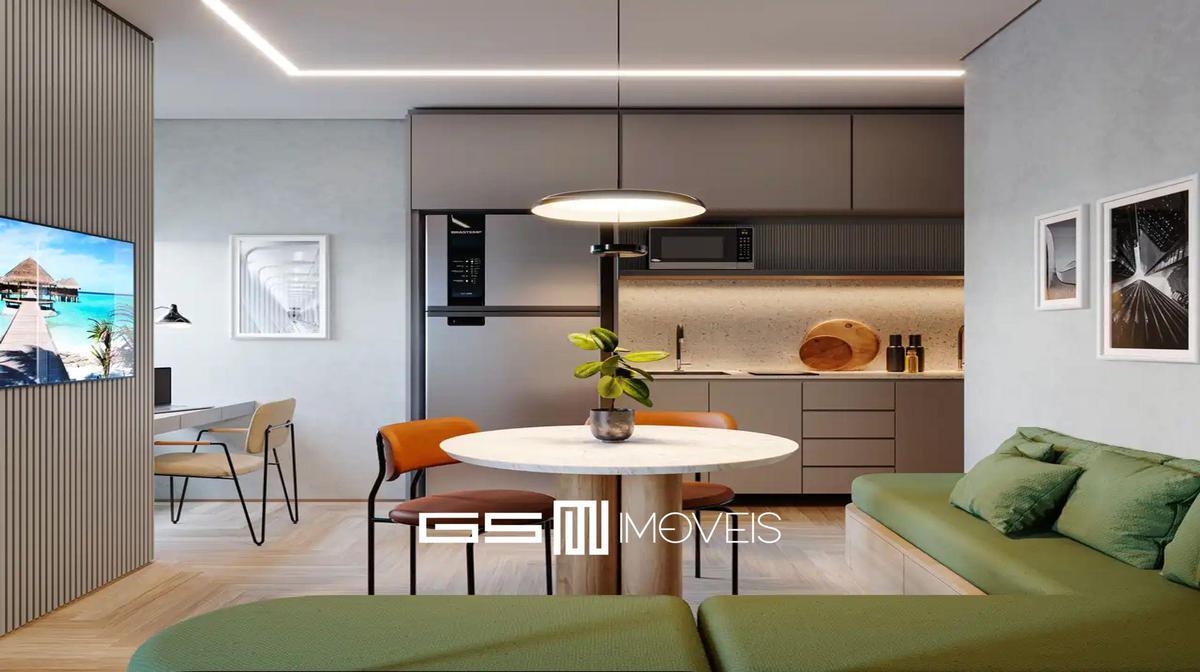 Apartamento, Centro, 1 Quarto, 0 Vaga, 1 Suíte