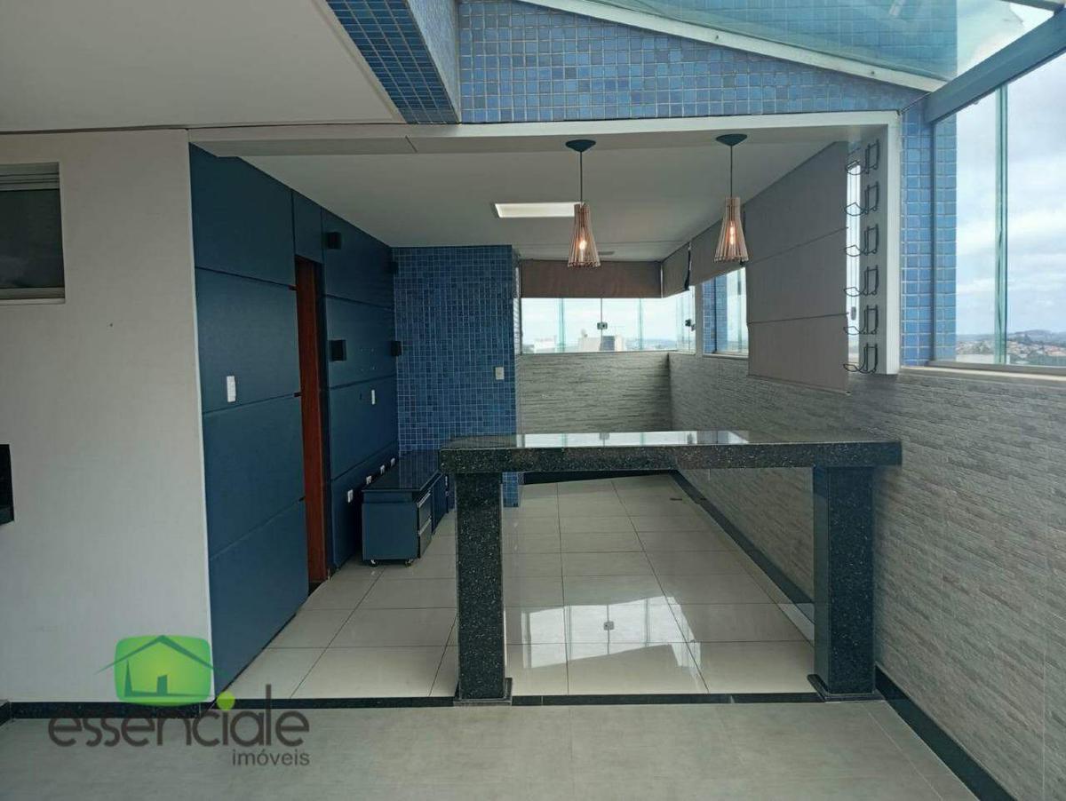 Cobertura, Eldorado, 3 Quartos, 4 Vagas, 1 Suíte