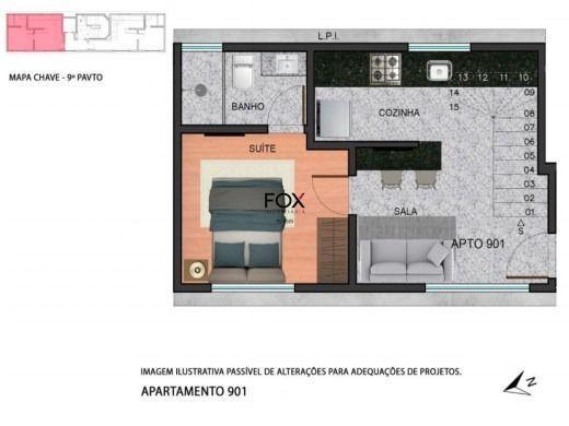 Apartamento, Santa Efigênia, 2 Quartos, 2 Vagas, 1 Suíte
