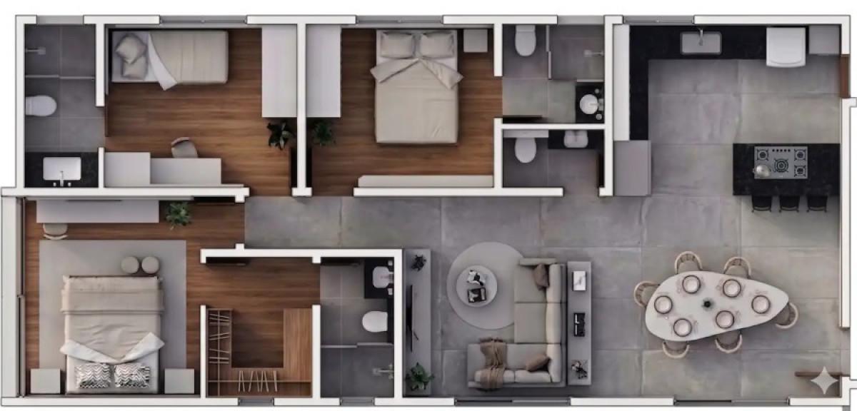 Apartamento, Prado, 3 Quartos, 2 Vagas, 3 Suítes