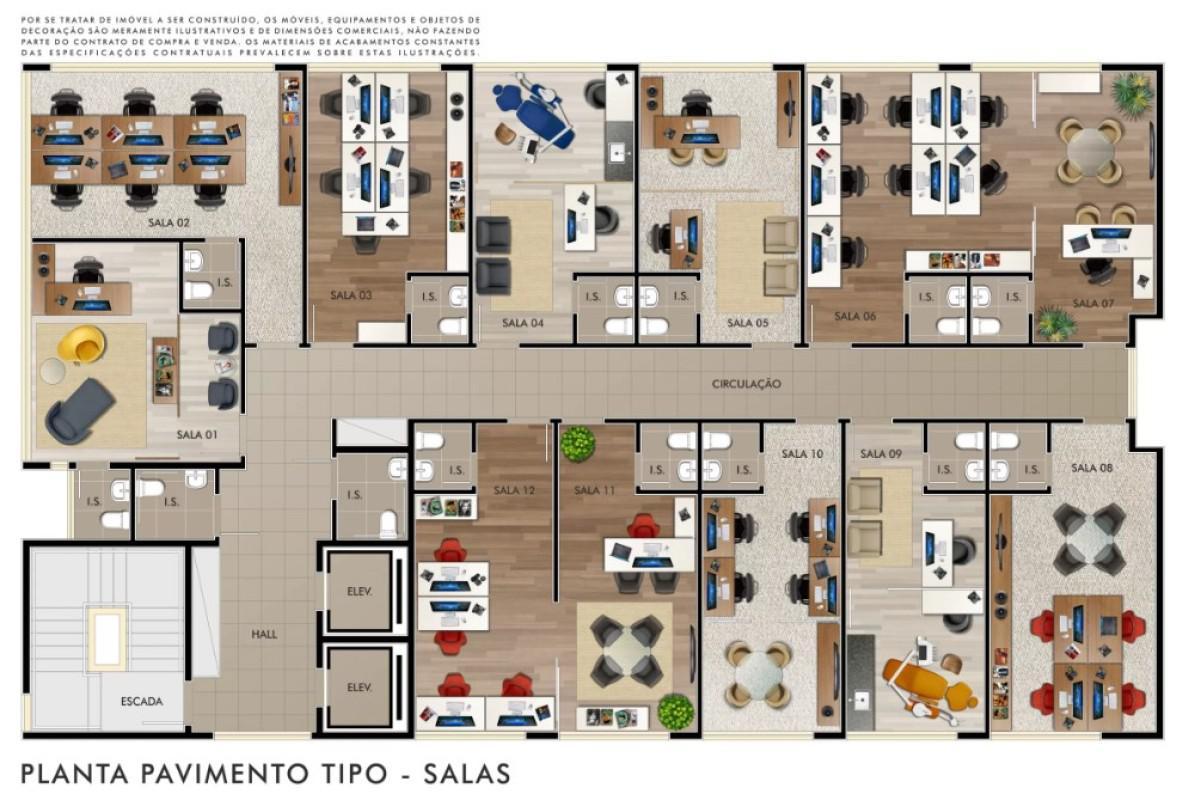 Andar, Eldorado, 0 Quarto, 2 Vagas