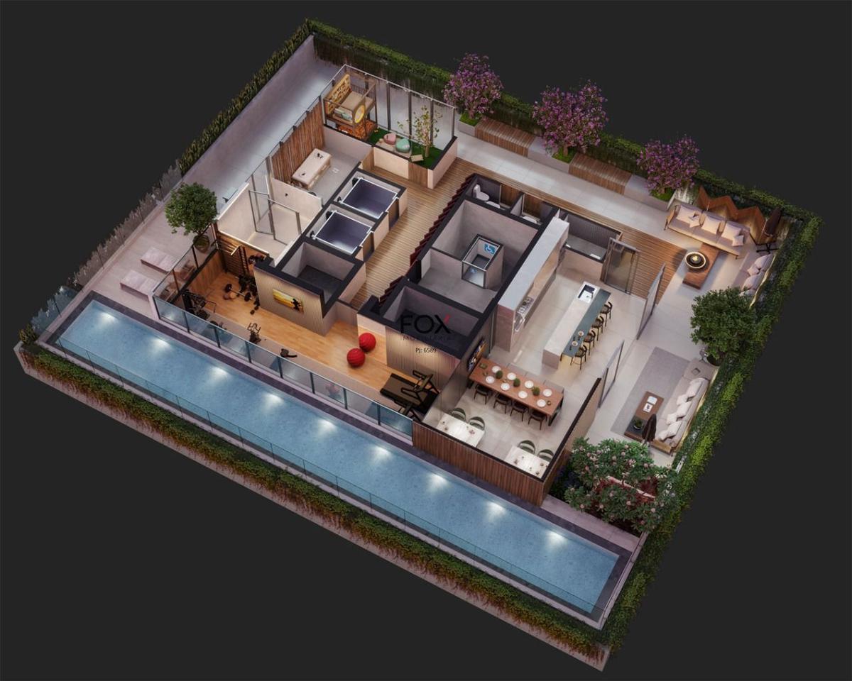 Apartamento, Lourdes, 2 Quartos, 2 Vagas, 2 Suítes