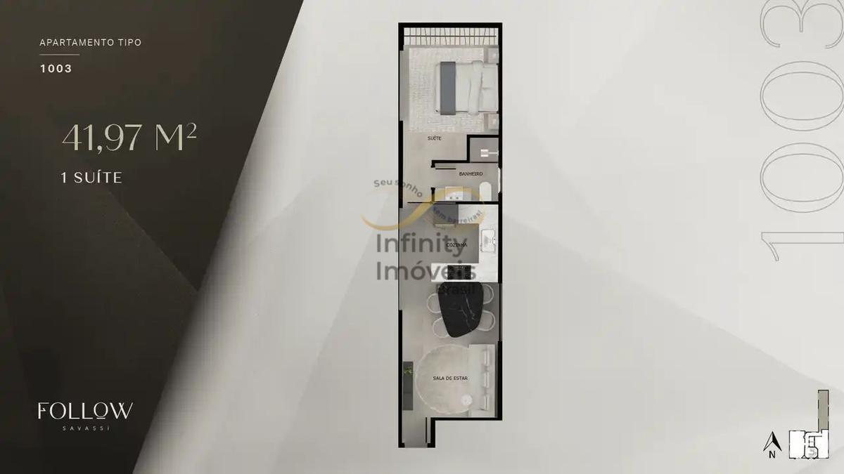 Apartamento, Savassi, 2 Quartos