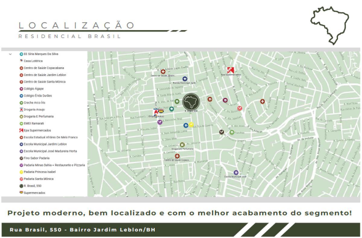 Cobertura, Jardim Leblon, 2 Quartos, 2 Vagas