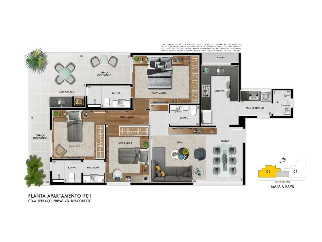 Apartamento, Santo Antônio, 3 Quartos, 3 Vagas, 1 Suíte