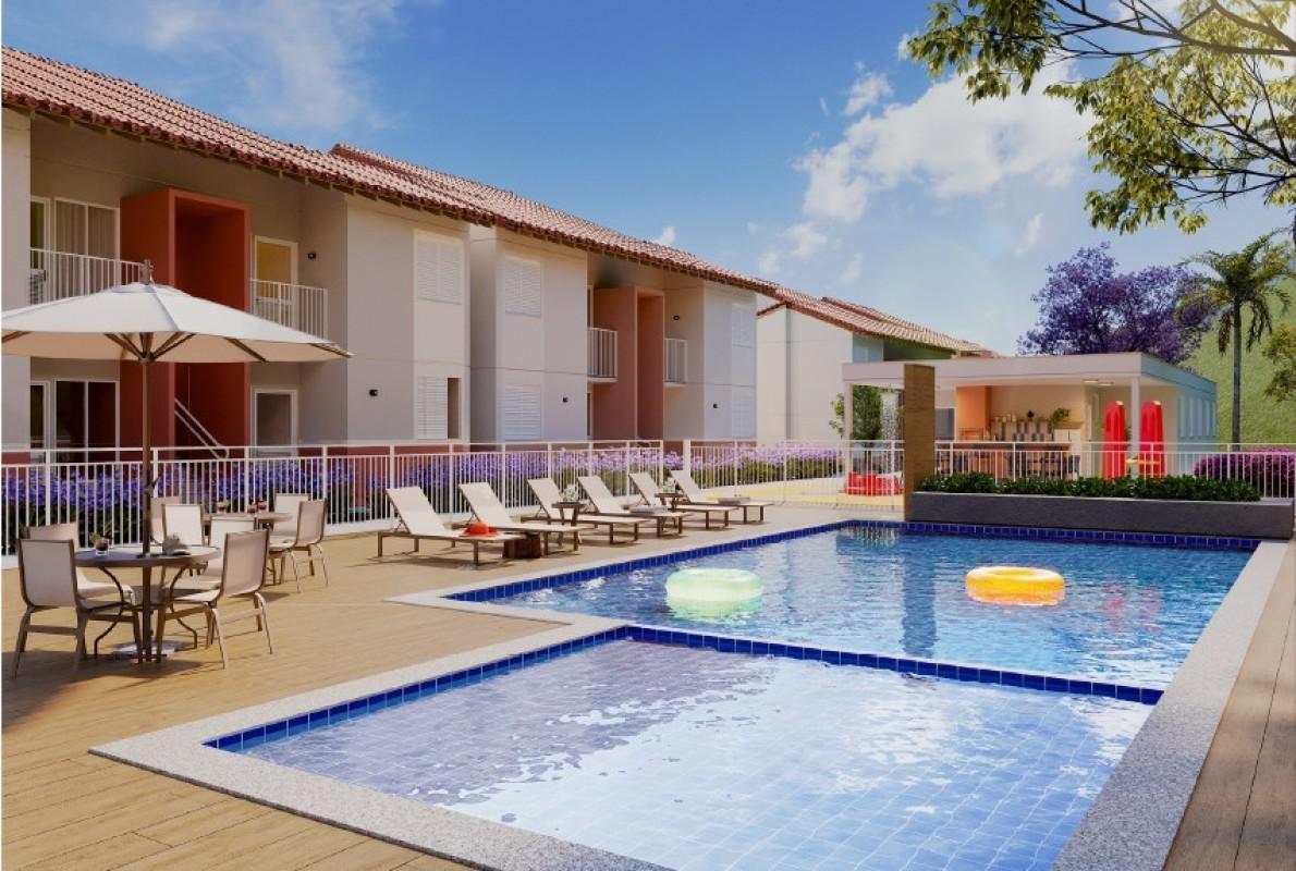 Apartamento, Serra Dourada, 2 Quartos, 1 Vaga