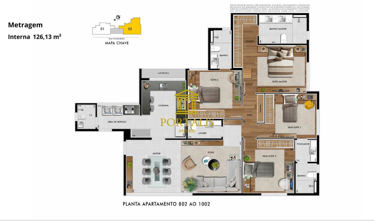 Apartamento, Santo Antônio, 4 Quartos, 3 Vagas, 2 Suítes