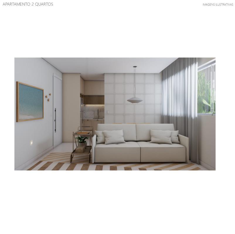 Apartamento, Centro, 2 Quartos, 1 Vaga