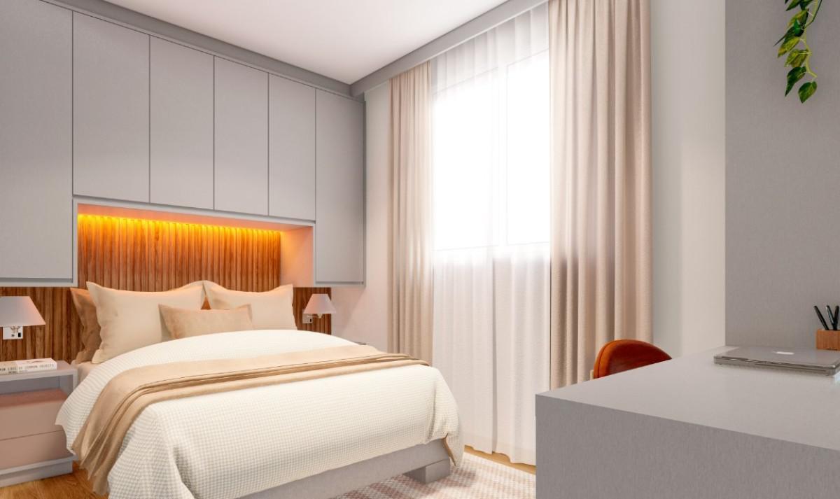 Apartamento, Bandeirinhas, 2 Quartos, 1 Vaga