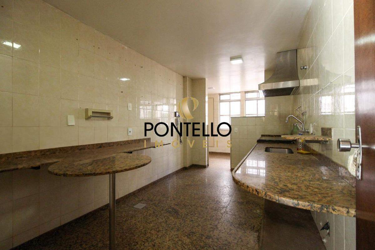 Apartamento, Funcionários, 4 Quartos, 2 Vagas, 1 Suíte