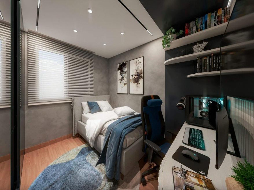 Apartamento, Fernão Dias, 2 Quartos, 1 Vaga, 1 Suíte