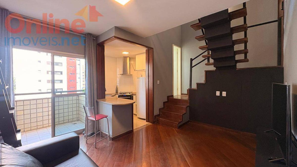 Apartamento, Lourdes, 1 Quarto, 0 Vaga, 1 Suíte