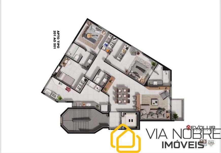 Apartamento, Sion, 3 Quartos, 2 Vagas, 1 Suíte