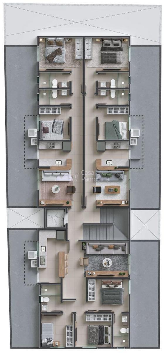 Apartamento, Santa Mônica, 2 Quartos, 1 Vaga, 1 Suíte