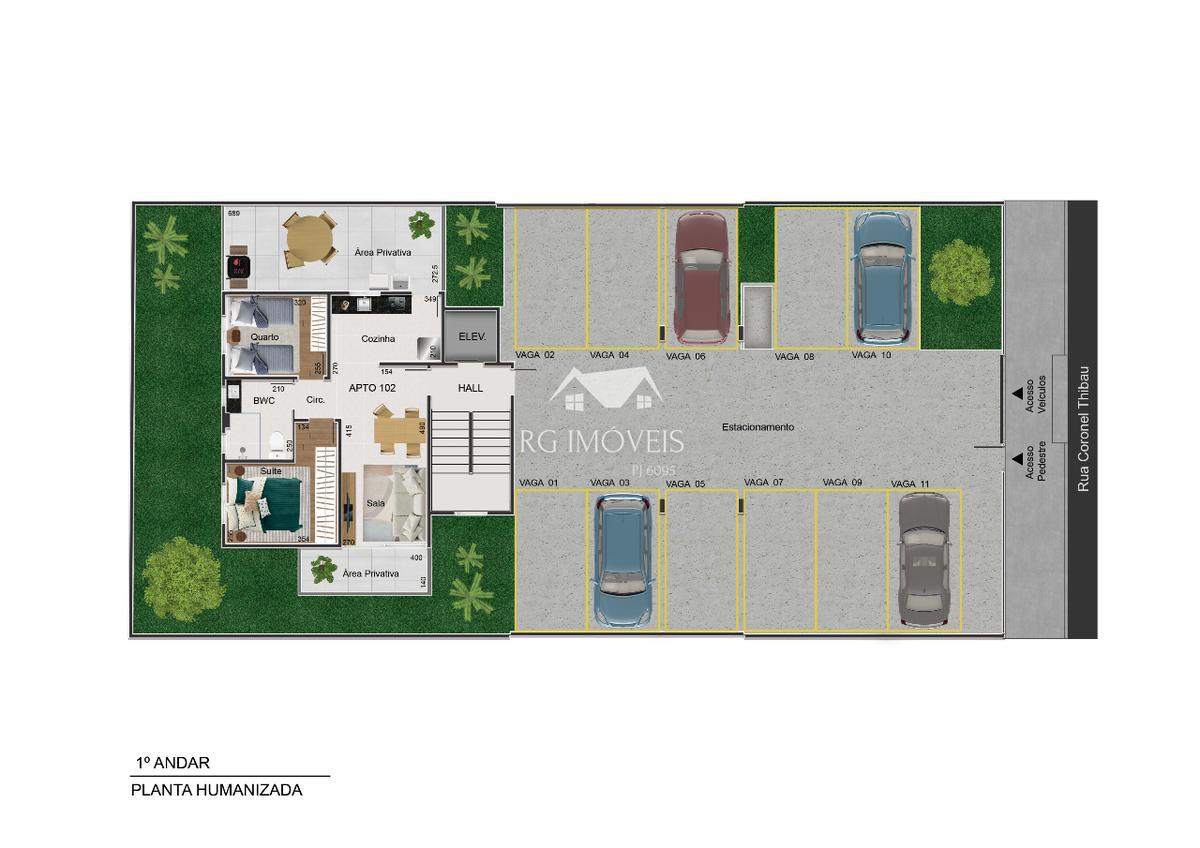 Cobertura, Araguaia, 3 Quartos, 1 Vaga, 1 Suíte