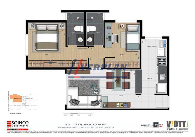 Cobertura, Gutierrez, 2 Quartos, 2 Vagas, 1 Suíte