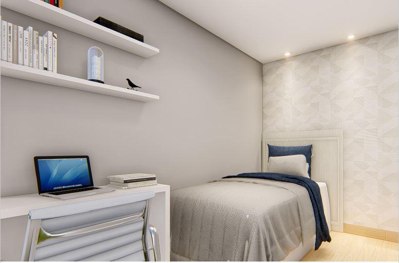 Cobertura, Rio Branco, 2 Quartos, 2 Vagas