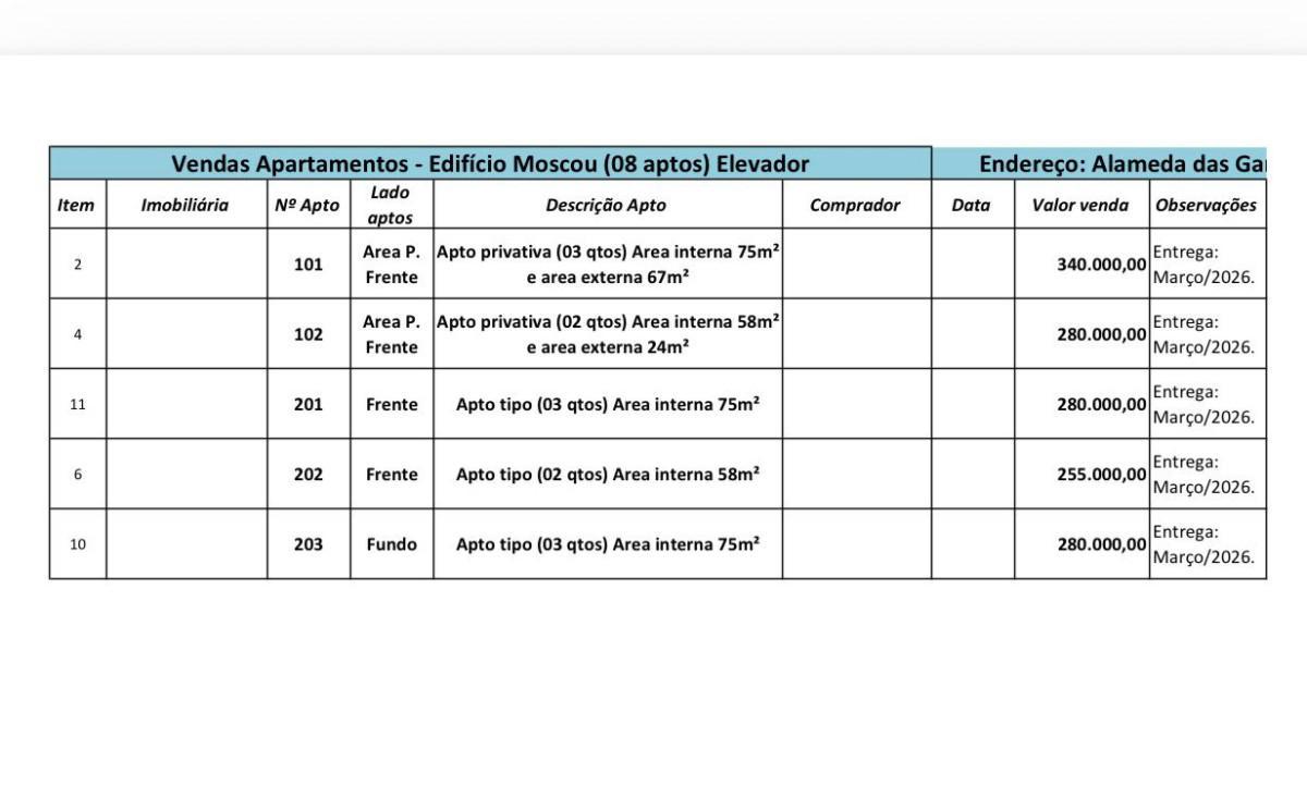 Apartamento, Masterville, 3 Quartos, 1 Vaga, 1 Suíte