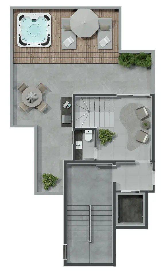 Cobertura, Santo Antônio, 2 Quartos, 2 Vagas, 2 Suítes