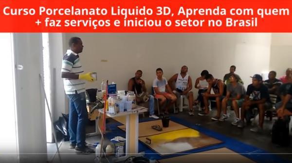 Curso de Porcelanato Liquido 3d em Rio de Janeiro Rj