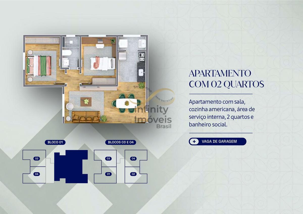 Apartamento, Boa Esperança, 3 Quartos