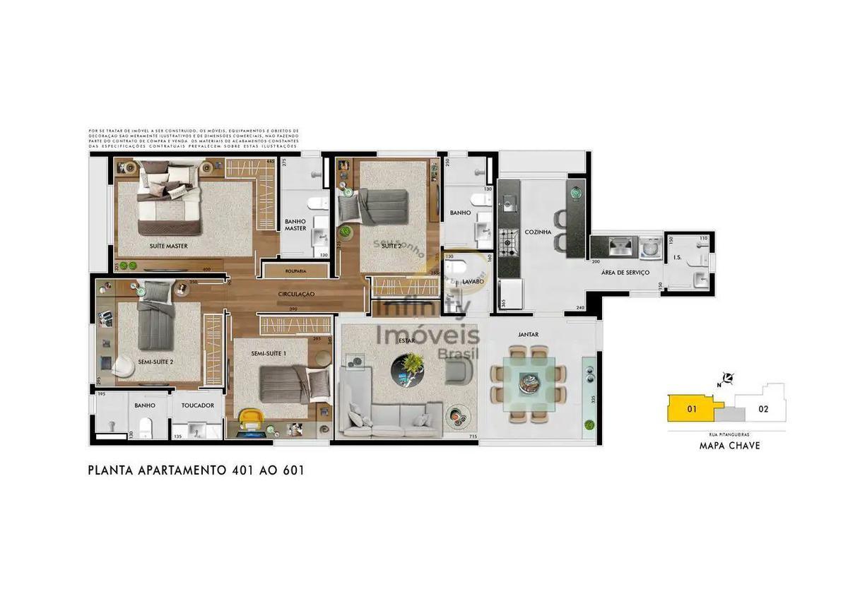 Apartamento, Santo Antônio, 4 Quartos