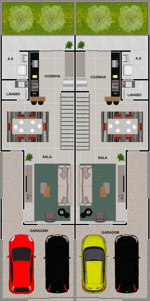 Casa, Tirol, 3 Quartos, 2 Vagas, 1 Suíte
