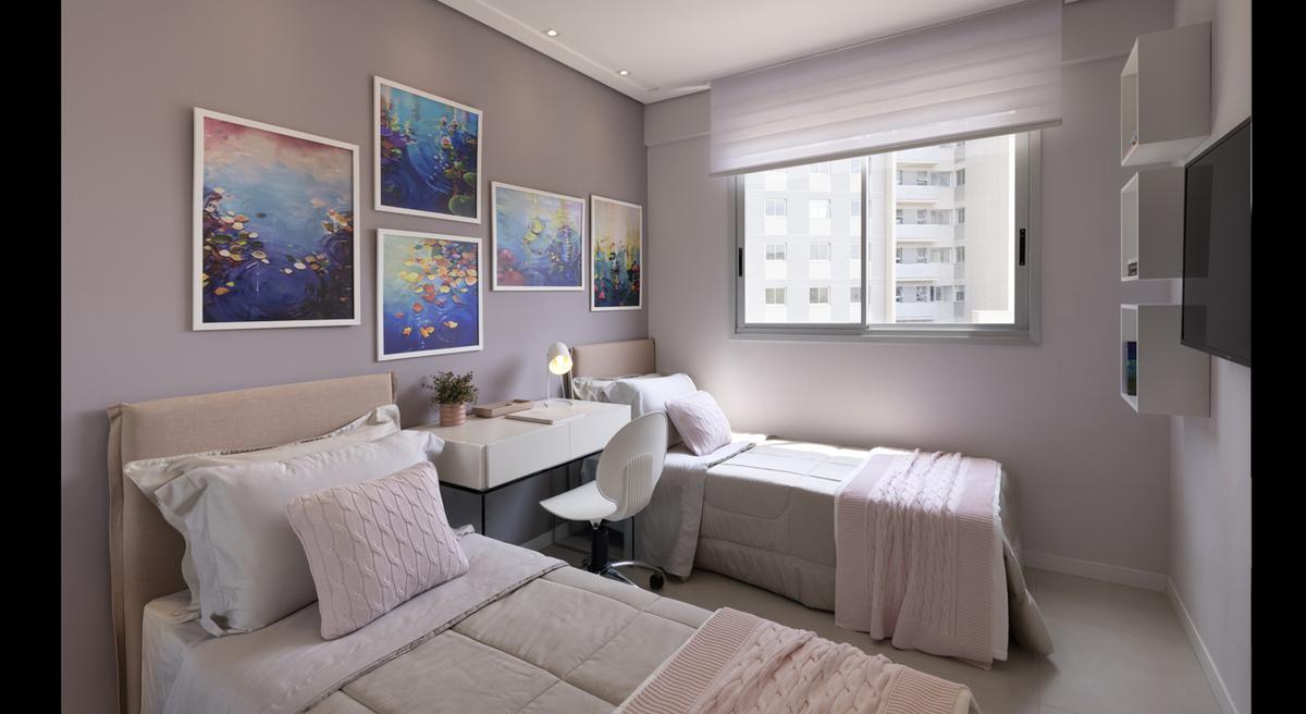 Apartamento, Jardim Riacho das Pedras, 2 Quartos, 1 Vaga