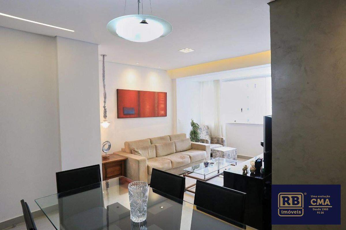 Apartamento, Lourdes, 3 Quartos, 2 Vagas, 1 Suíte